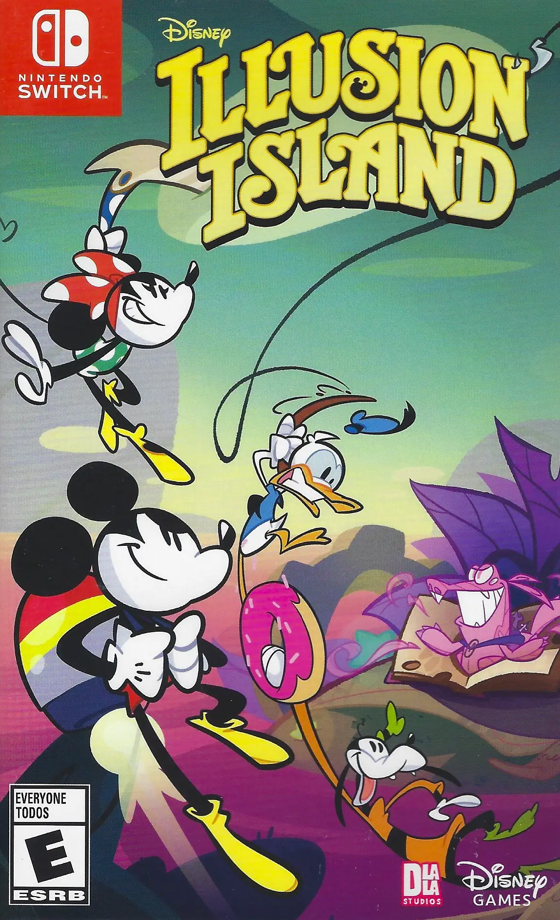 Capa de Disney Illusion Island