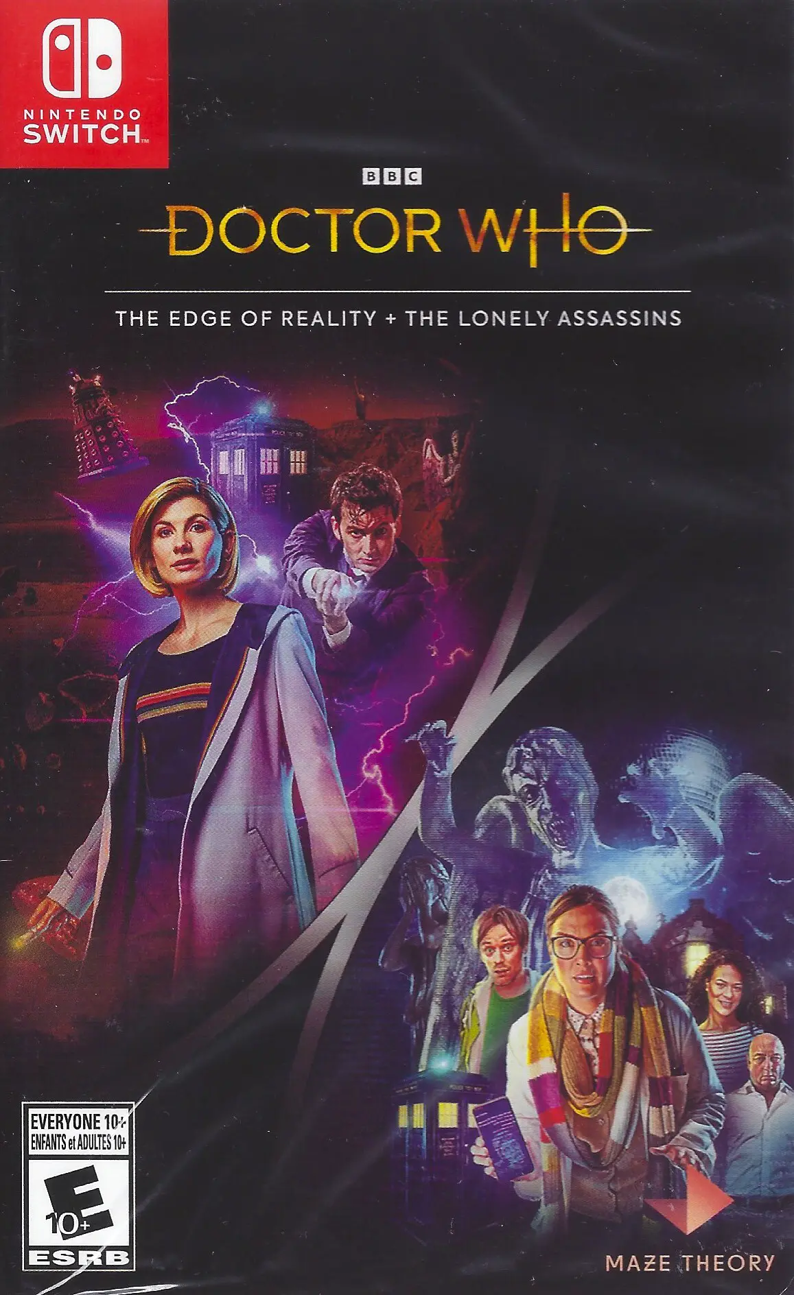 Capa de Doctor Who: The Edge of Reality + The Lonely Assassins
