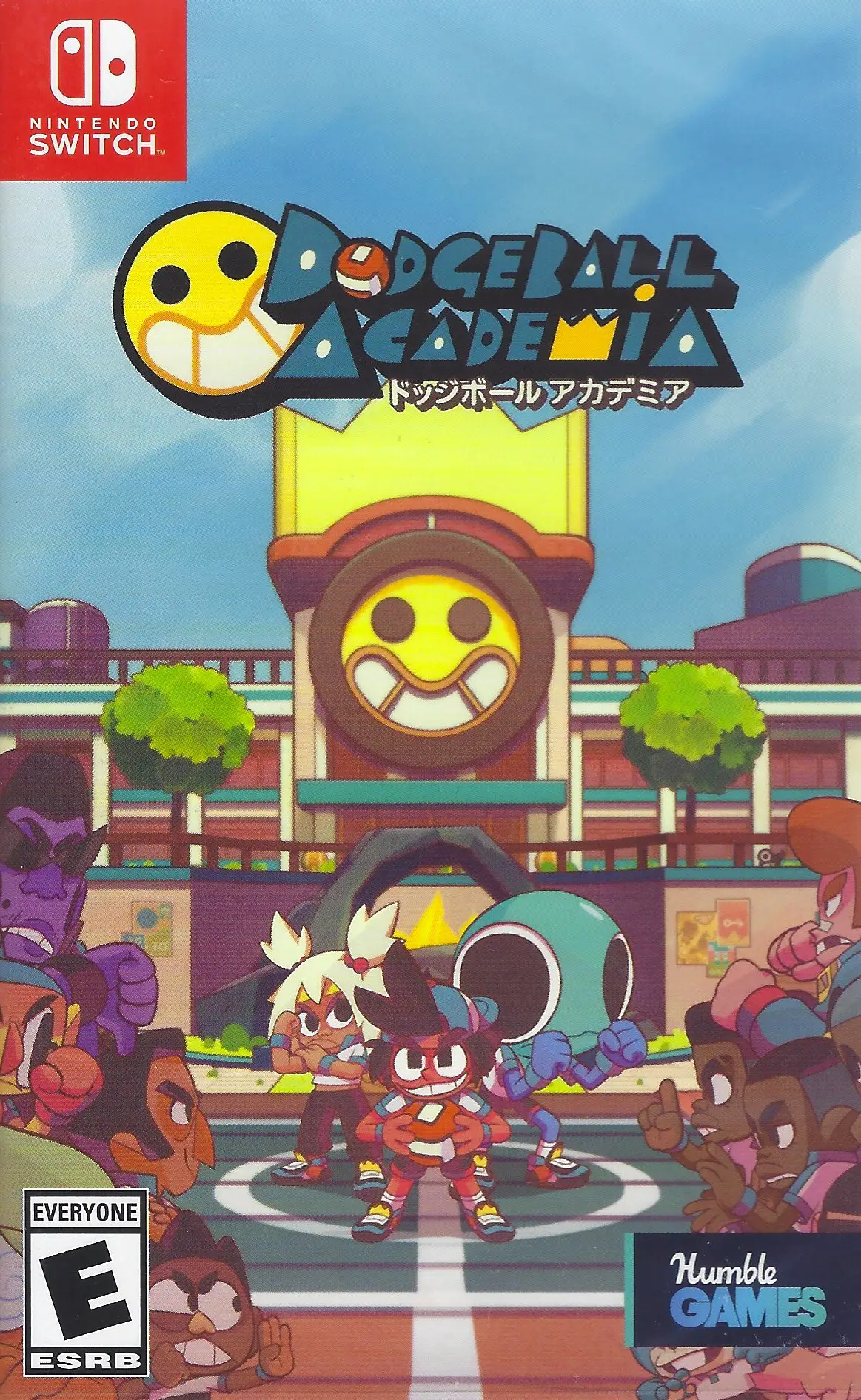 Capa de Dodgeball Academia