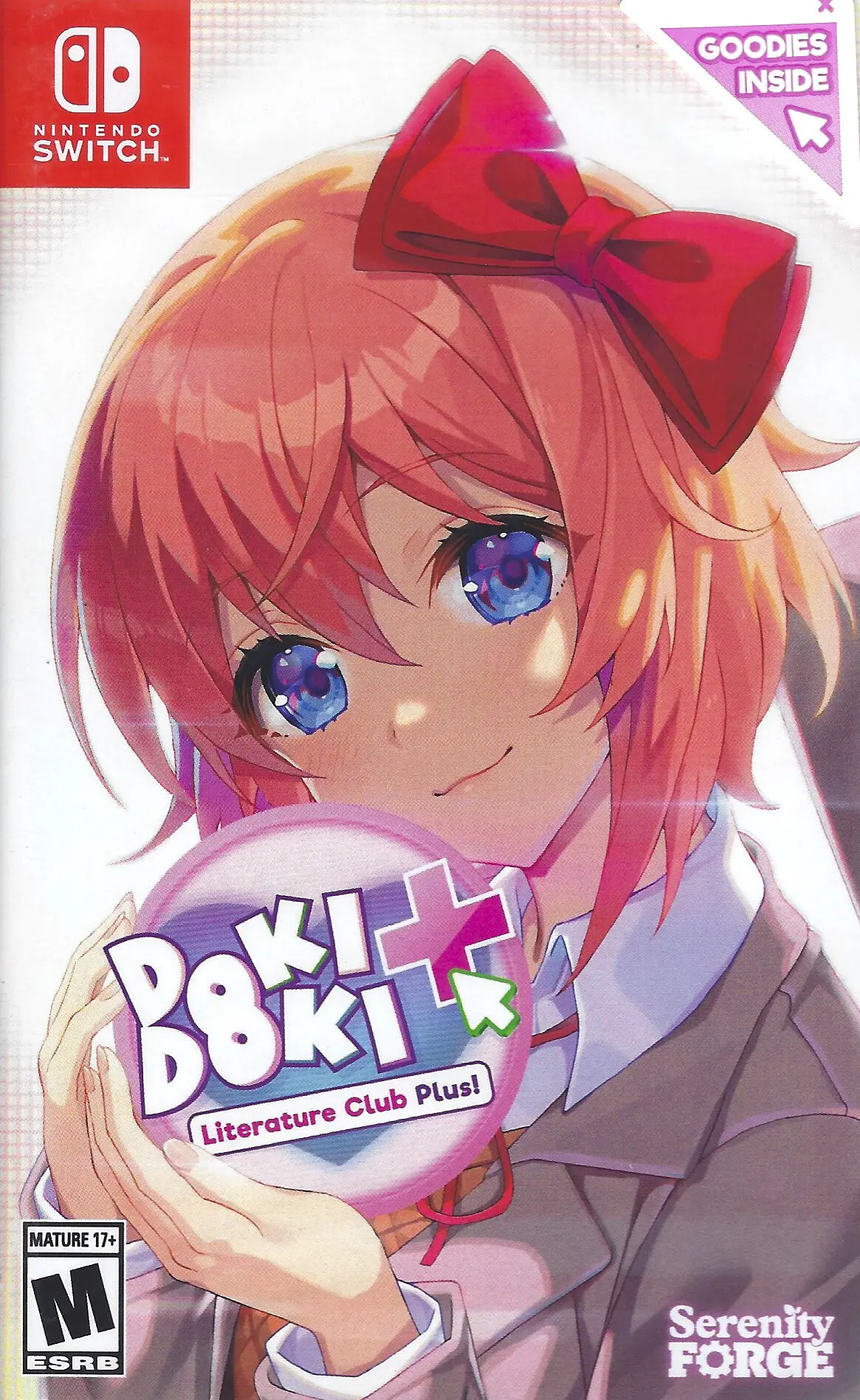 Capa de Doki Doki Literature Club Plus! [Sayori Cover]