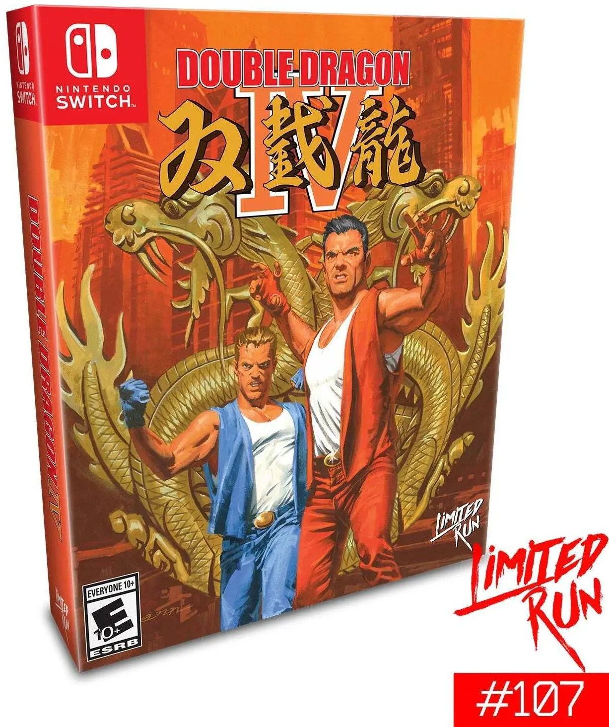 Capa de Double Dragon IV [Classic Edition]