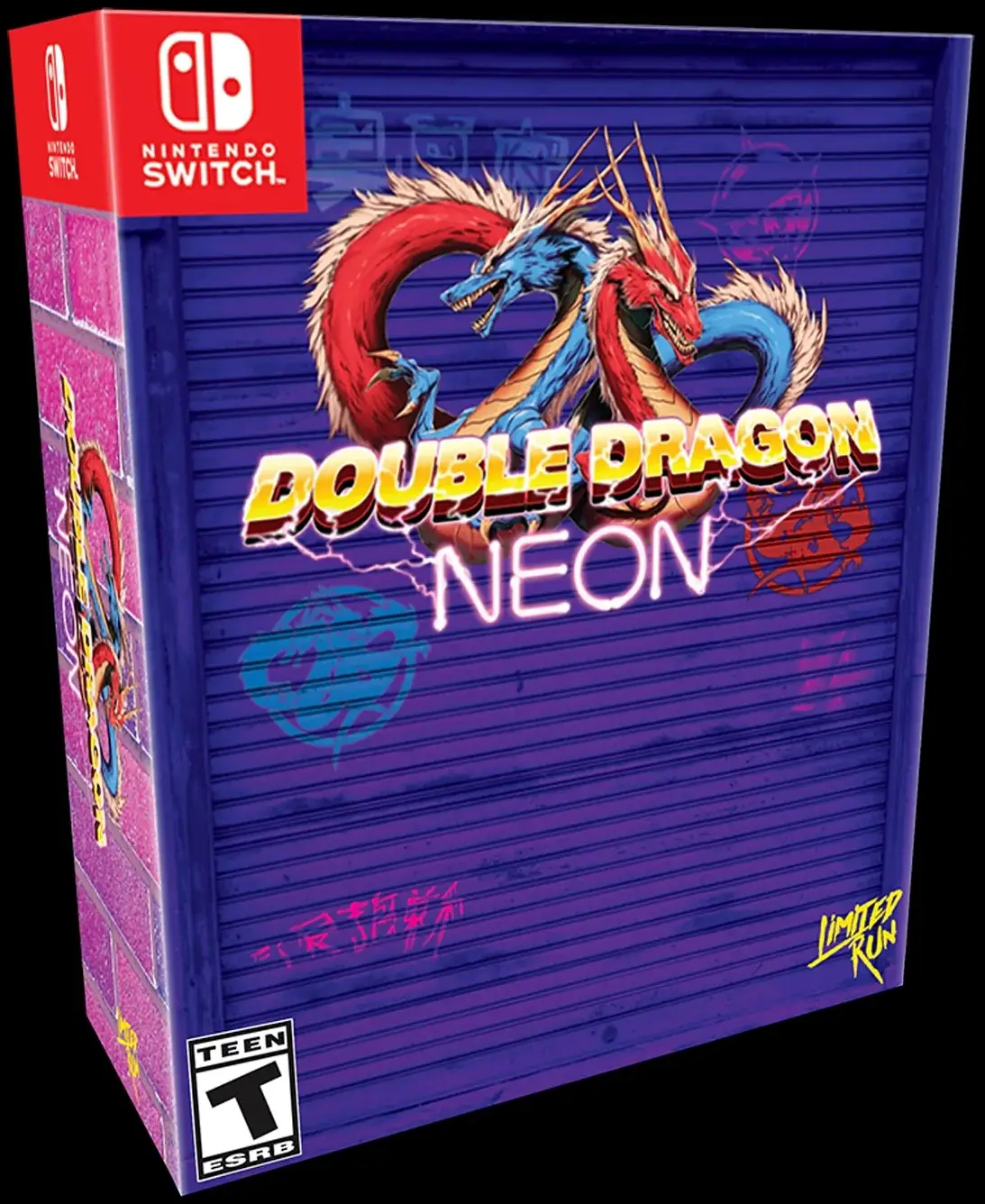 Capa de Double Dragon Neon Classic Edition
