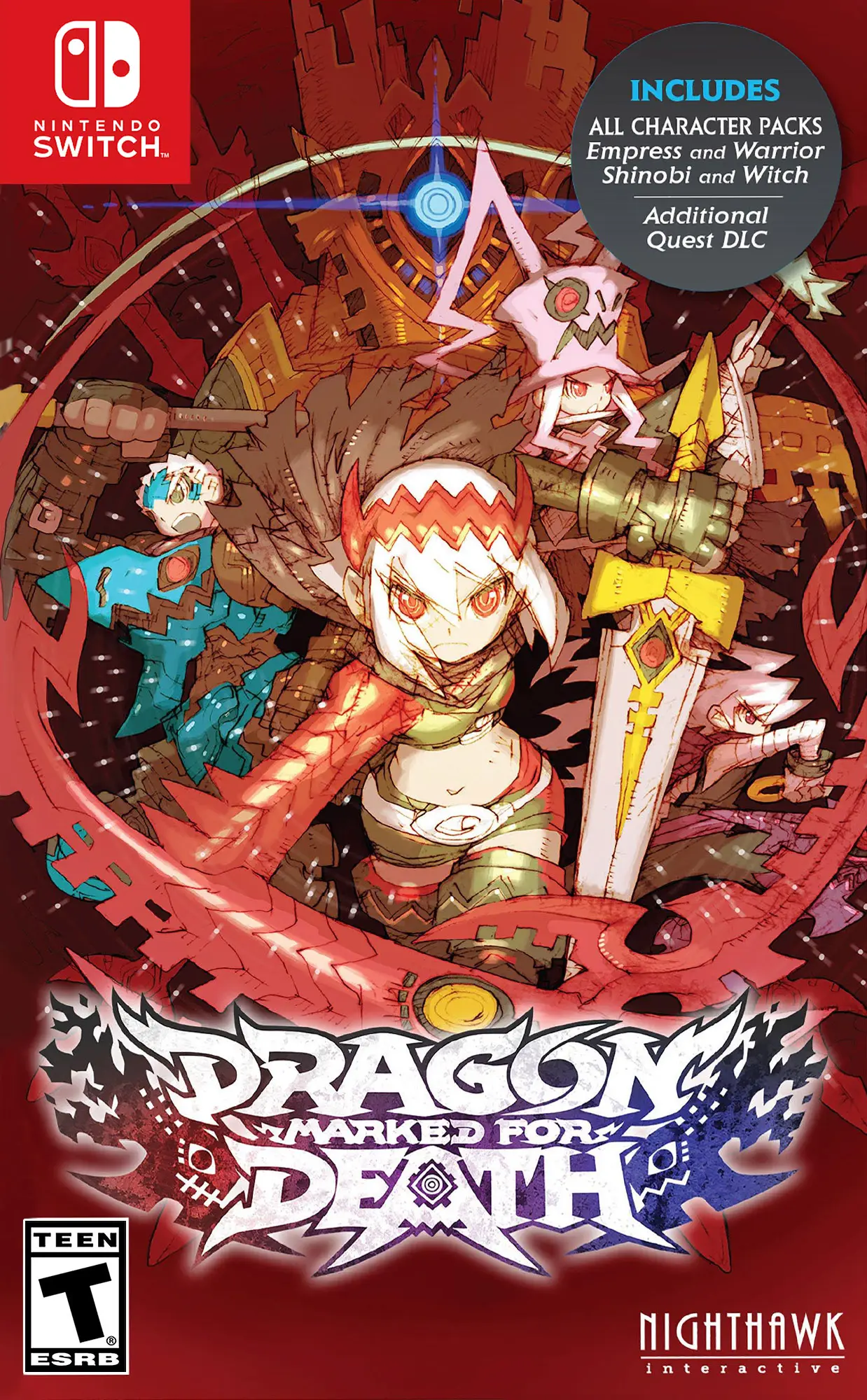 Capa de Dragon Marked for Death