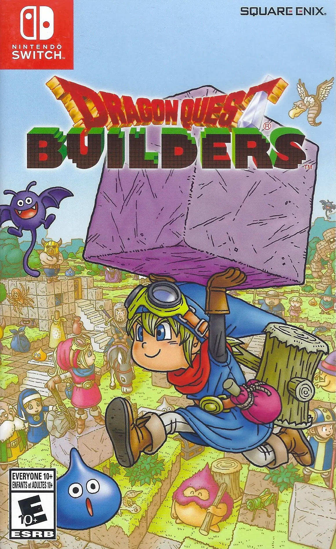 Capa de Dragon Quest Builders