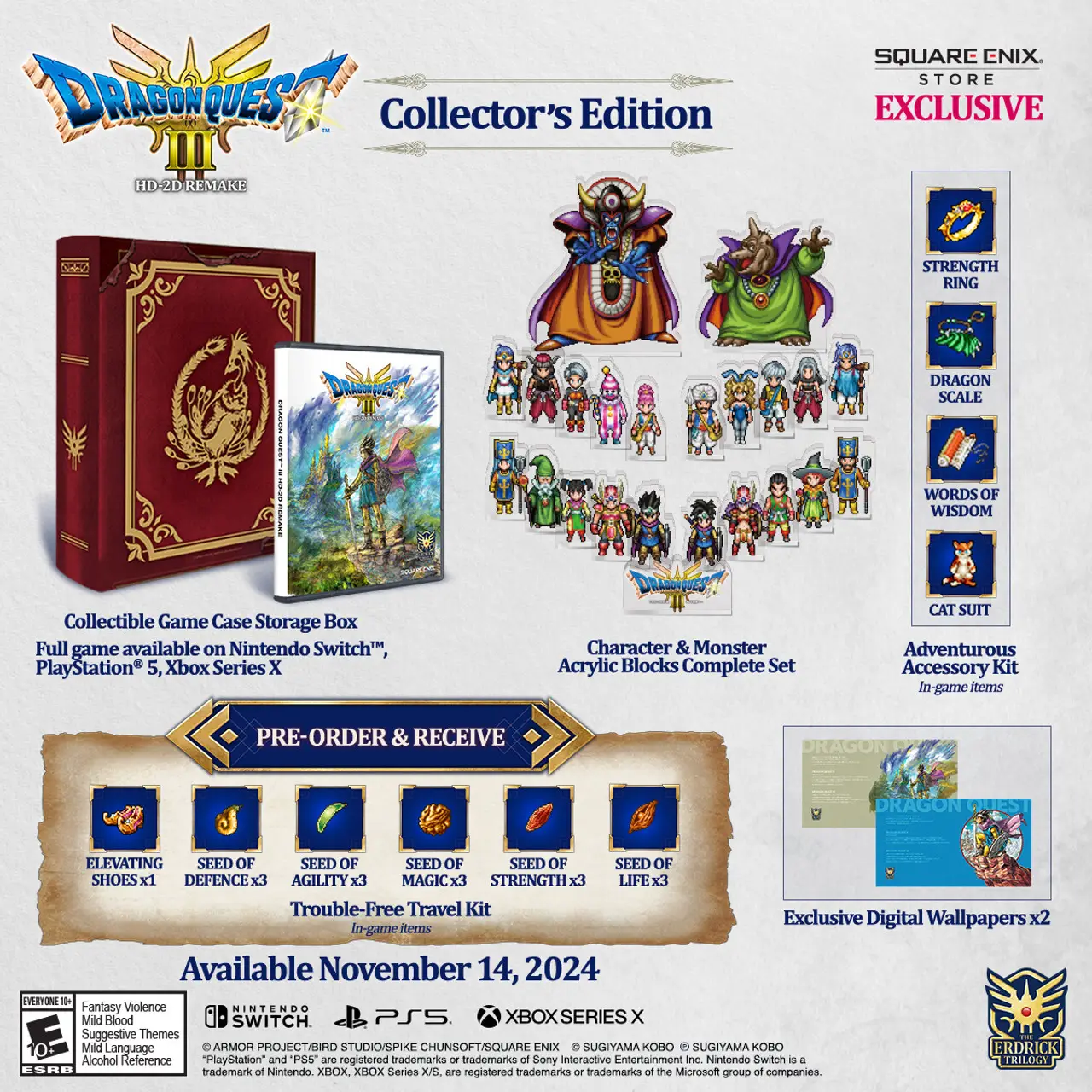 Capa de Dragon Quest III HD-2D Remake [Collector's Edition]
