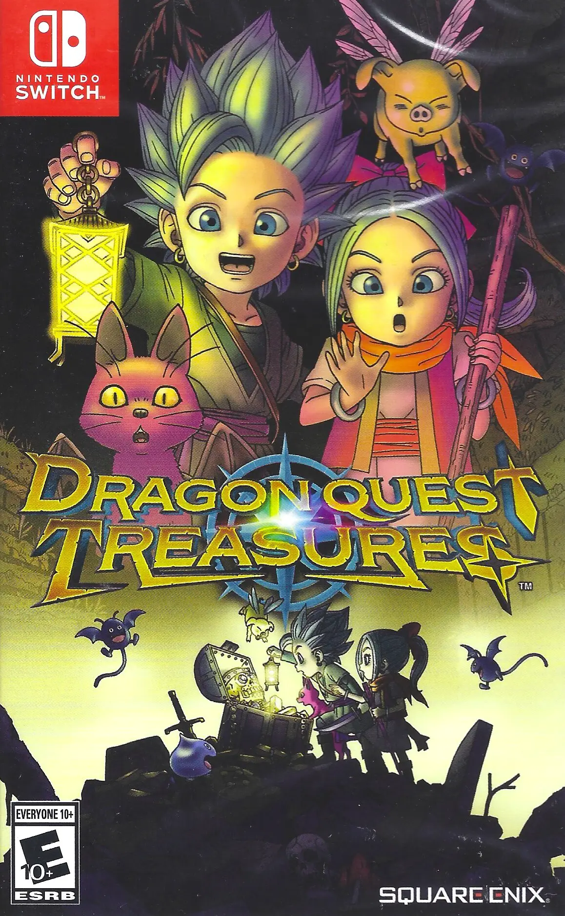 Capa de Dragon Quest Treasures