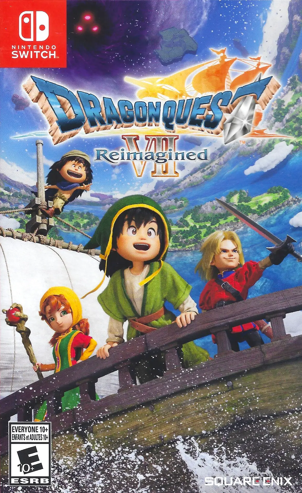 Capa de Dragon Quest VII: Reimagined