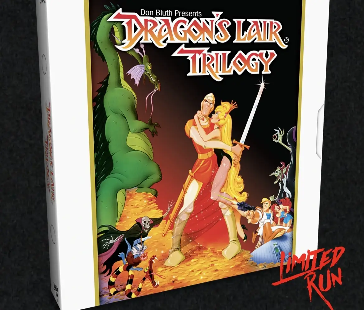 Capa de Dragon's Lair Trilogy Classic Edition