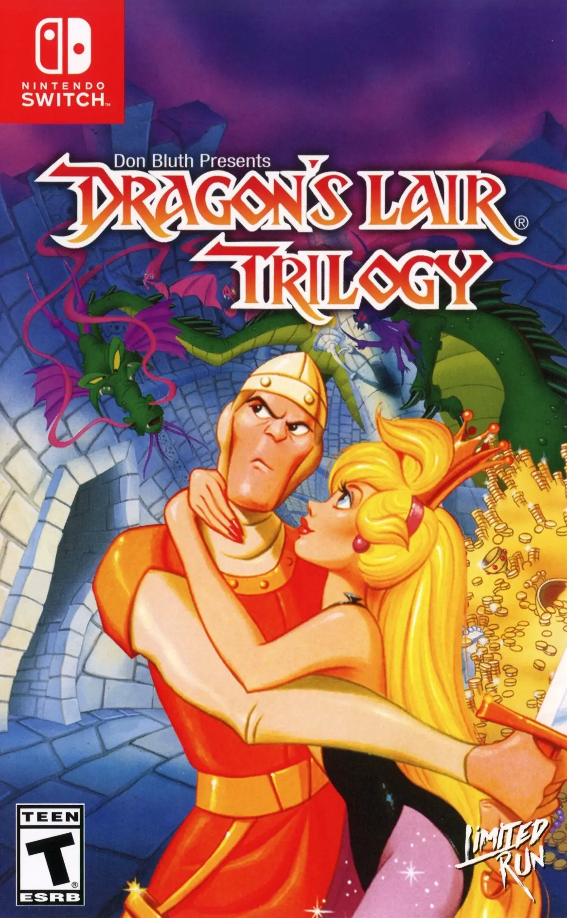 Capa de Dragon's Lair Trilogy