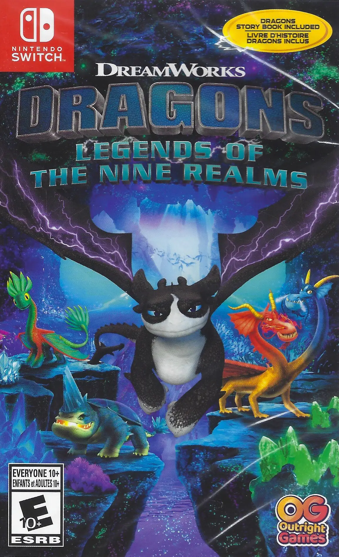 Capa de Dragons: Legends of The Nine Realms