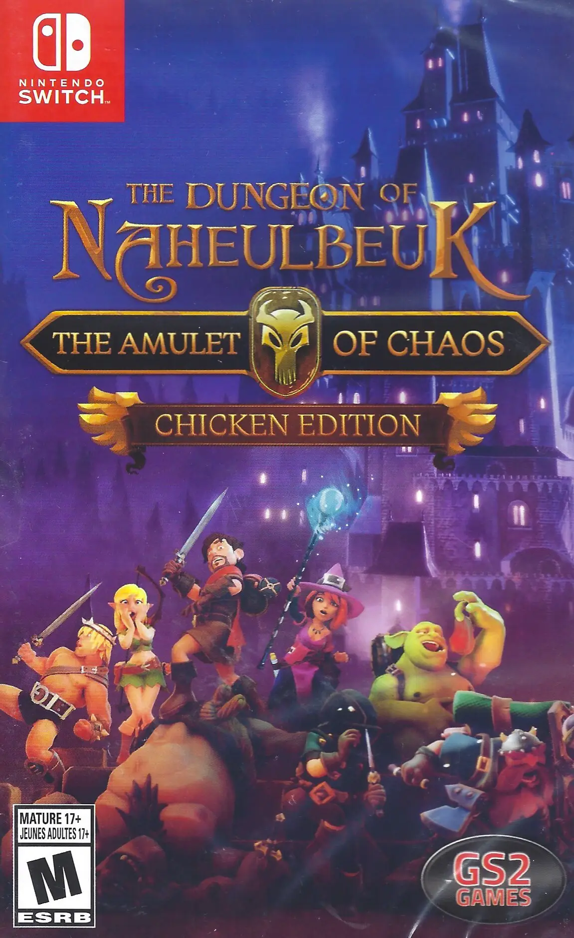 Capa de Dungeon of Naheulbeuk: The Amulet of Chaos [Chicken Edition]