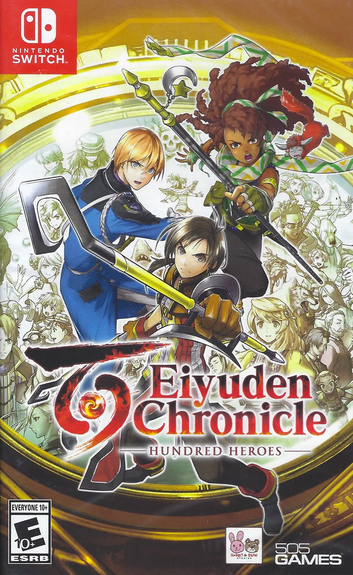 Capa de Eiyuden Chronicle: Hundred Heroes