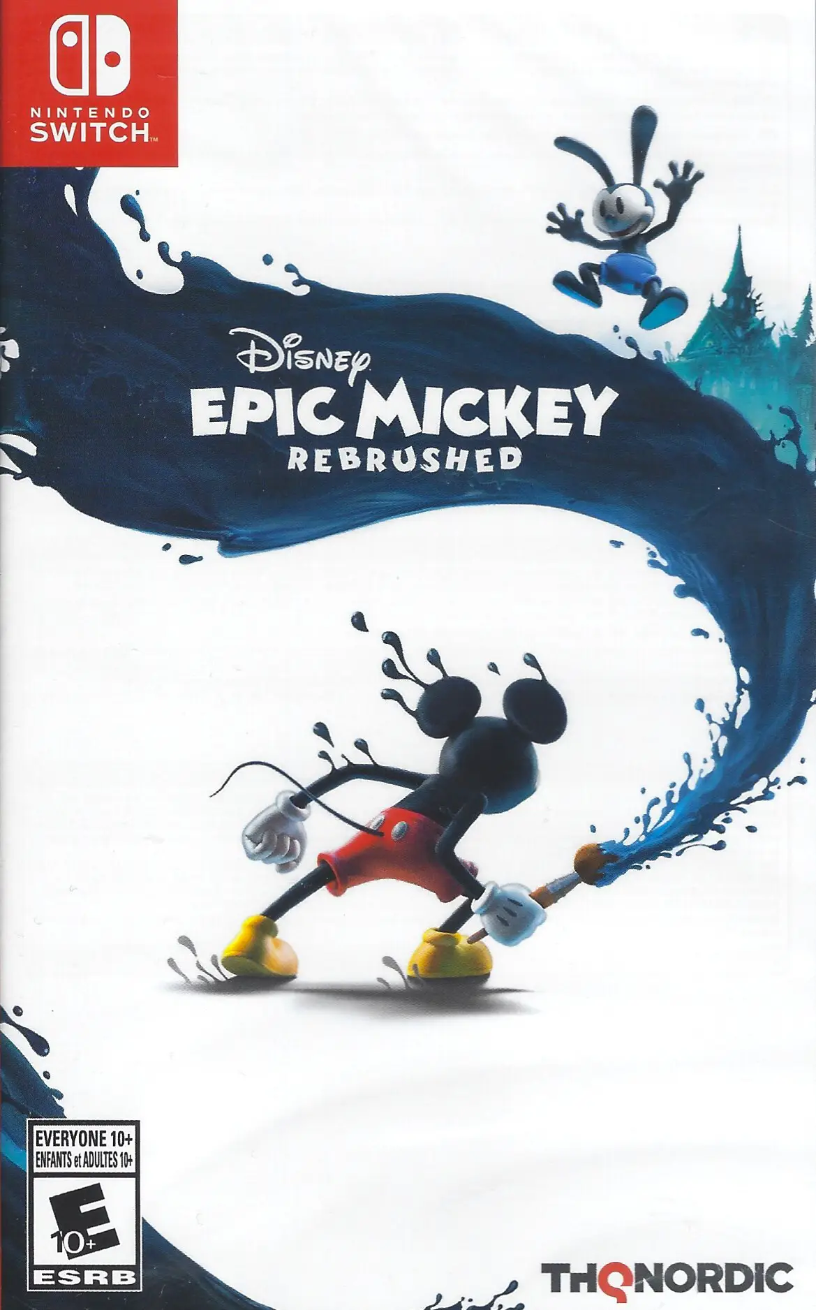 Capa de Epic Mickey: Rebrushed
