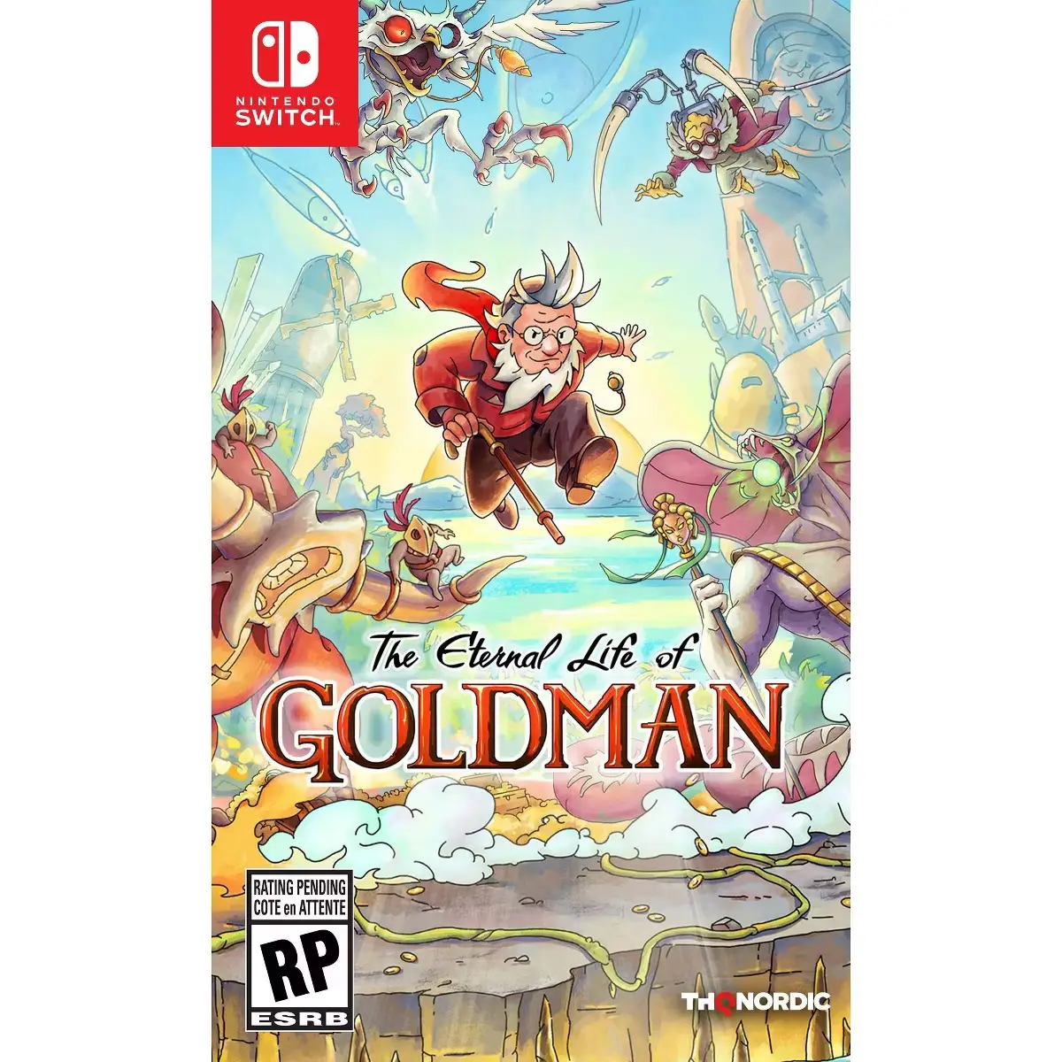 Capa de Eternal Life of Goldman