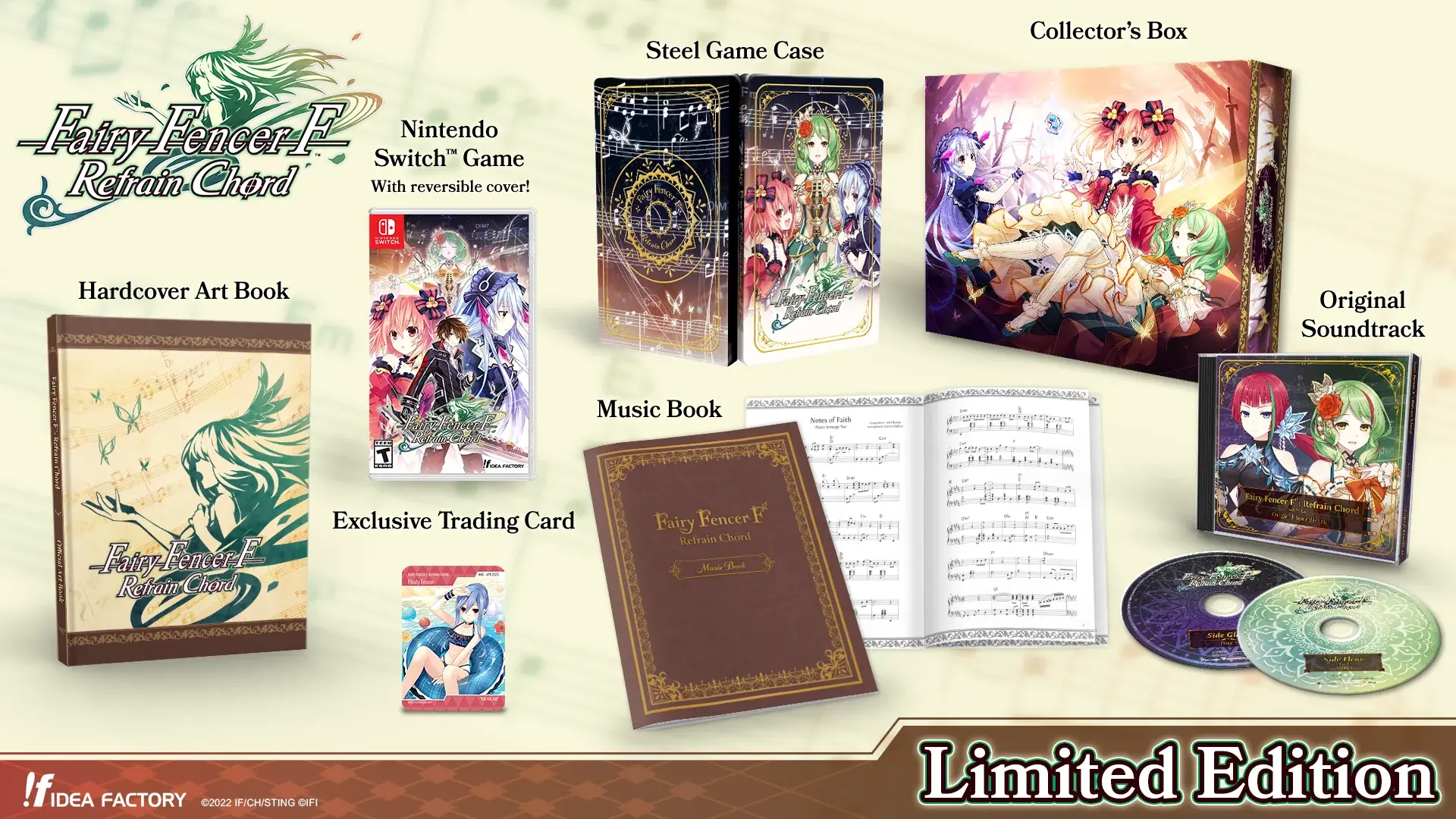 Capa de Fairy Fencer F: Refrain Chord [Limited Edition]