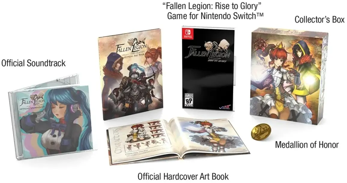 Capa de Fallen Legion: Rise To Glory [Exemplary Edition]