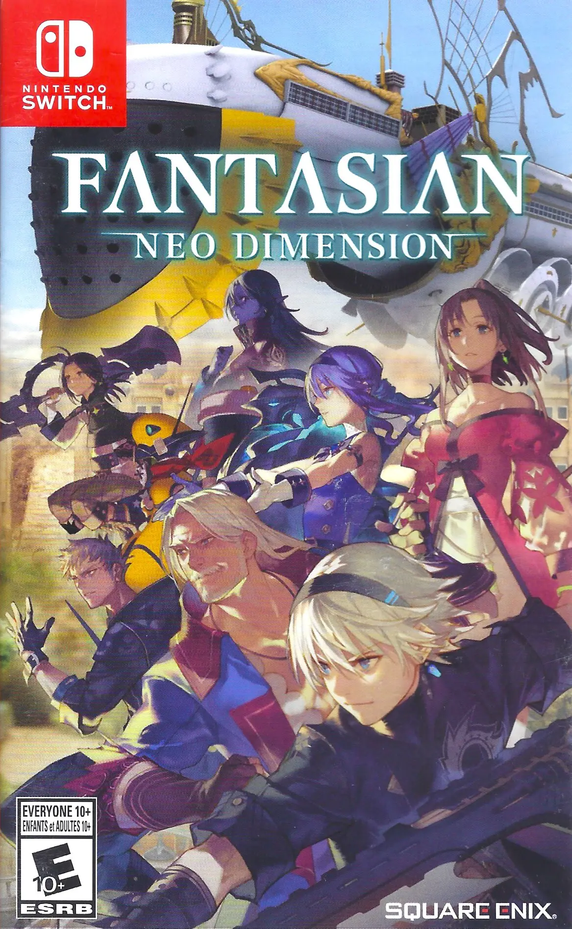 Capa de Fantasian Neo Dimension