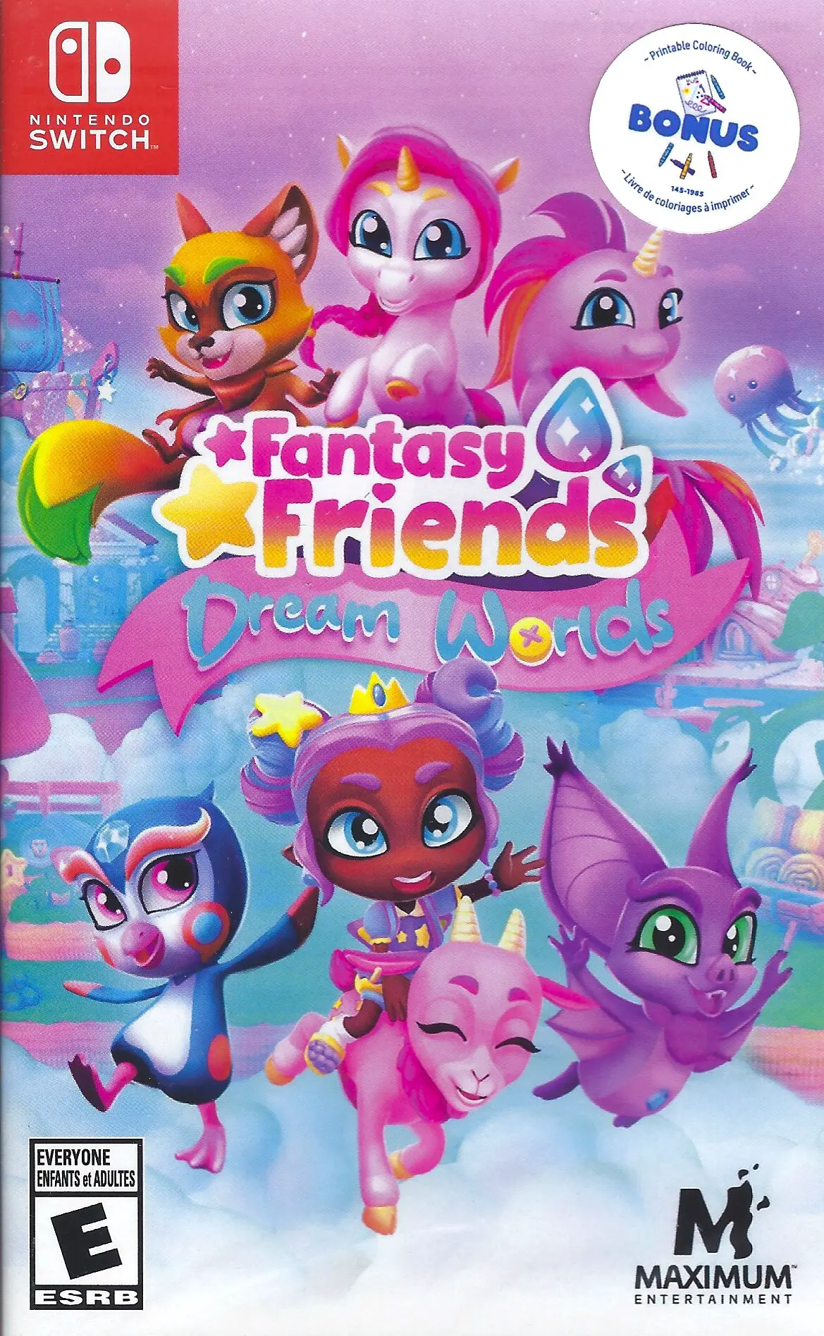 Capa de Fantasy Friends: Dream Worlds