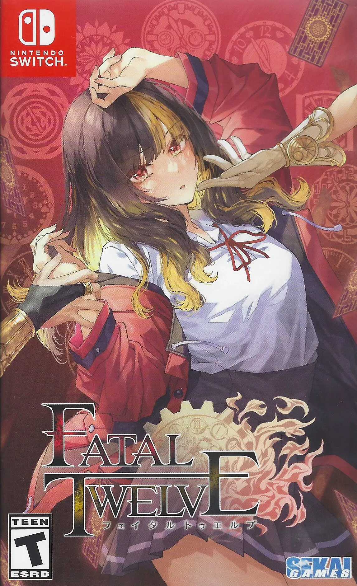 Capa de Fatal Twelve