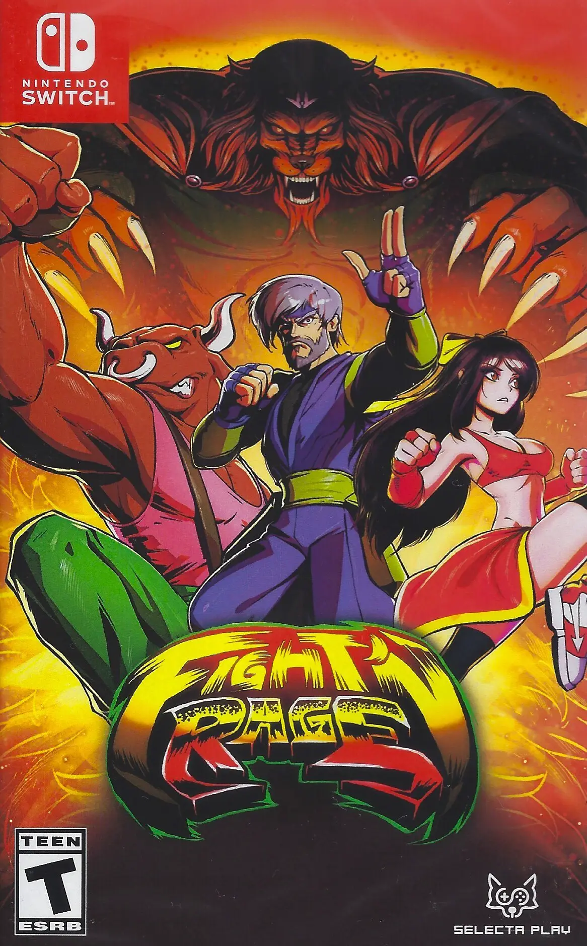 Capa de Fight'N Rage