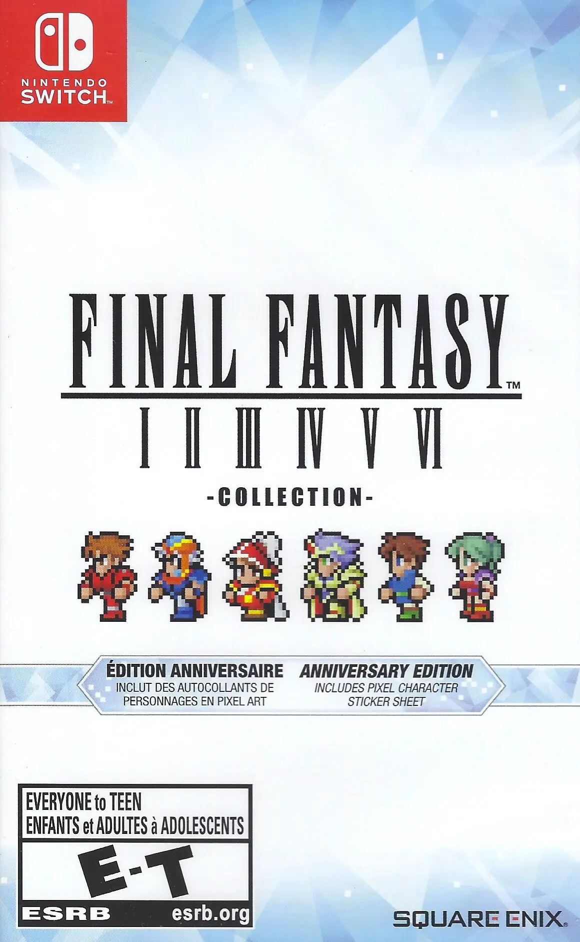 Capa de Final Fantasy I-VI Pixel Remaster Collection [Anniversary Edition]