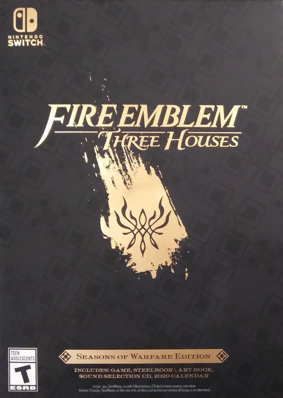 Capa de Fire Emblem: Three Houses - Seasons of Warfare Edition