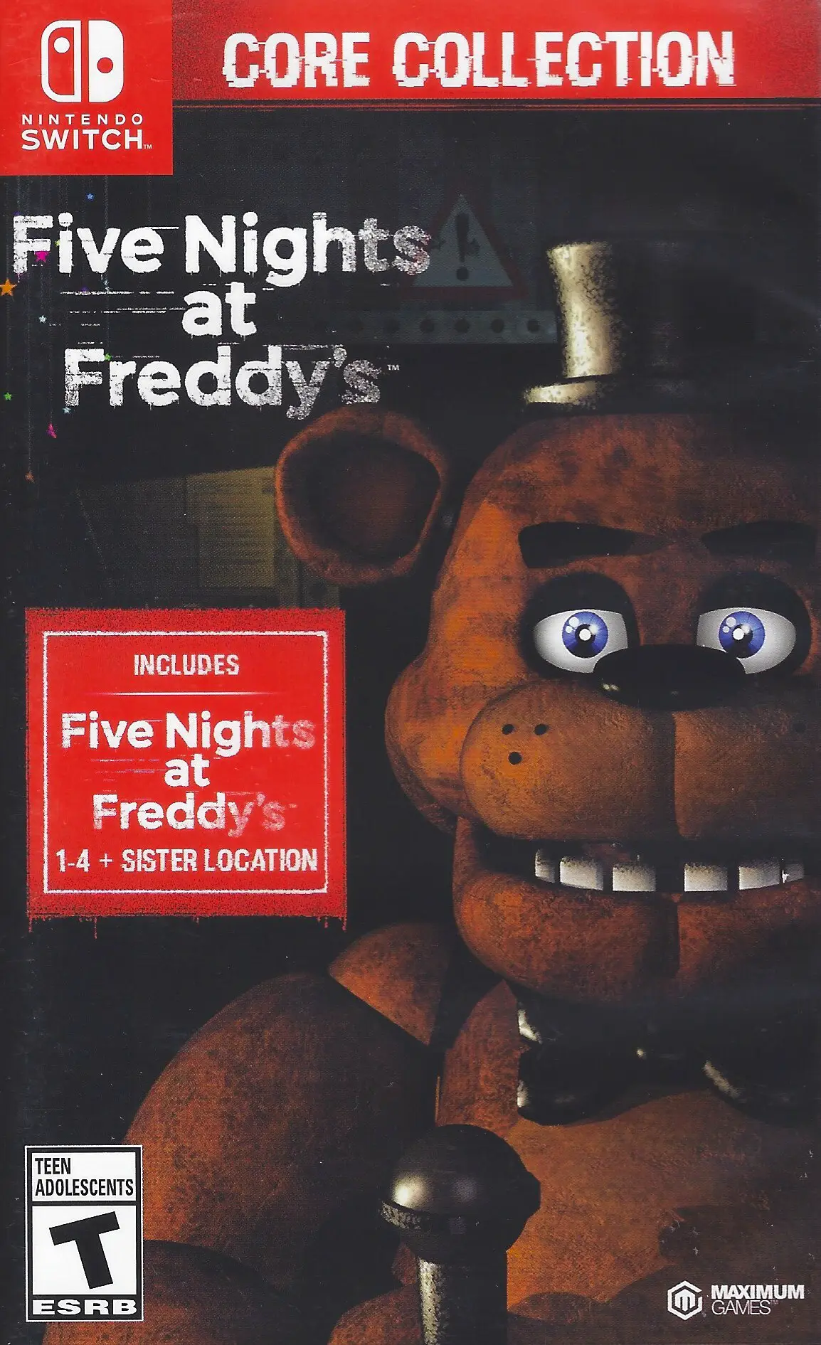 Capa de Five Nights at Freddy's: Core Collection