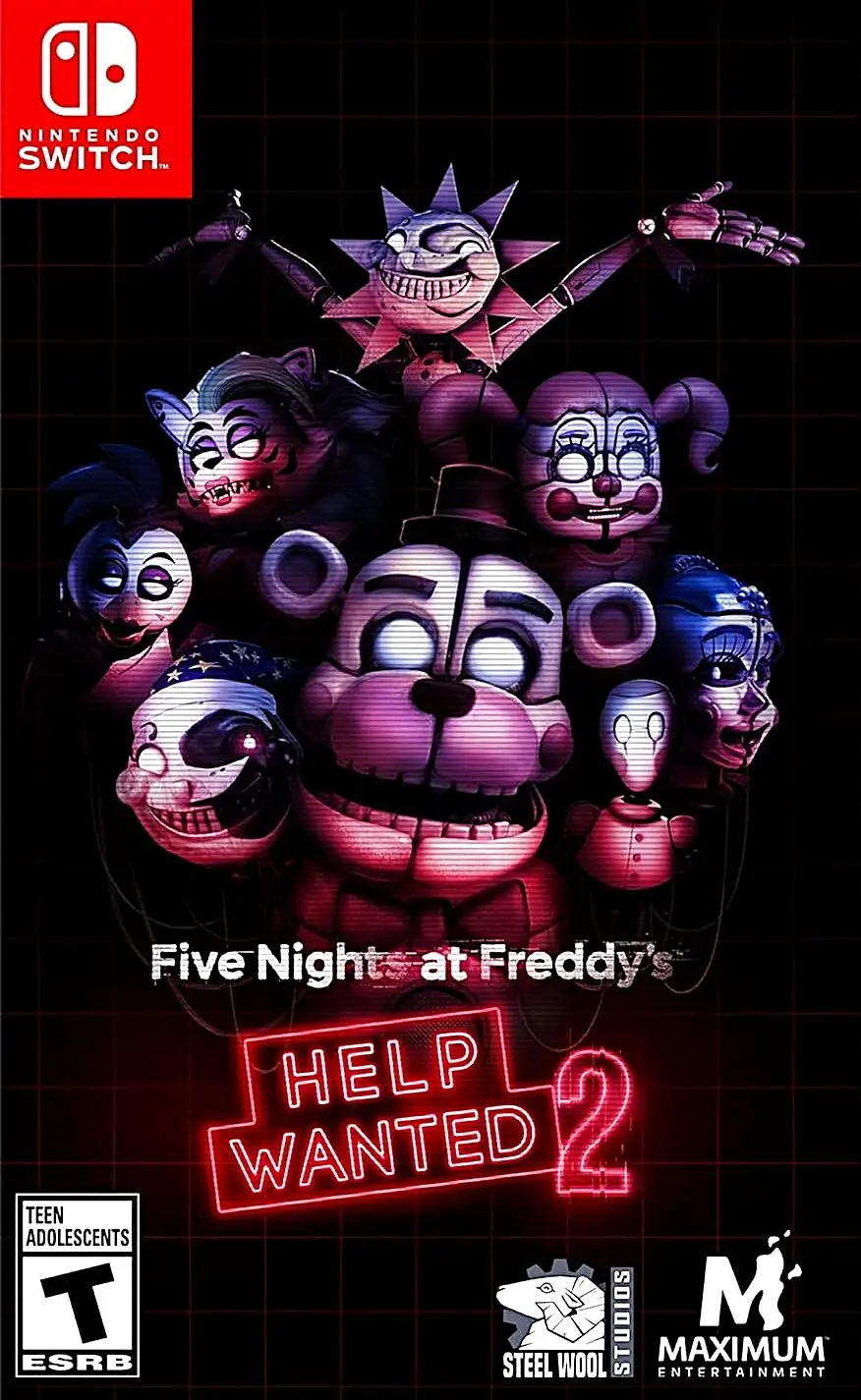 Capa de Five Nights at Freddy's Help Wanted 2