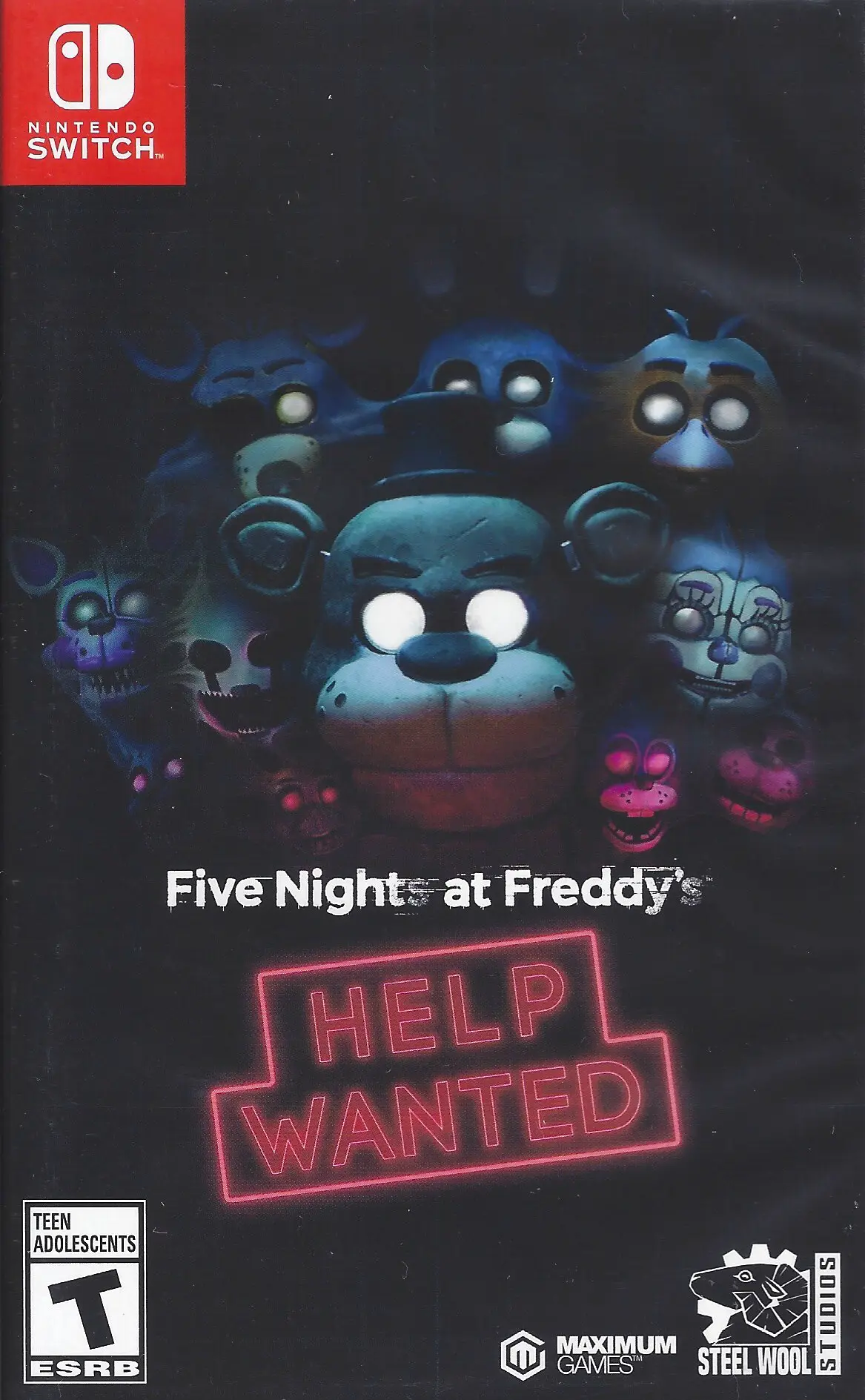 Capa de Five Nights at Freddy's: Help Wanted