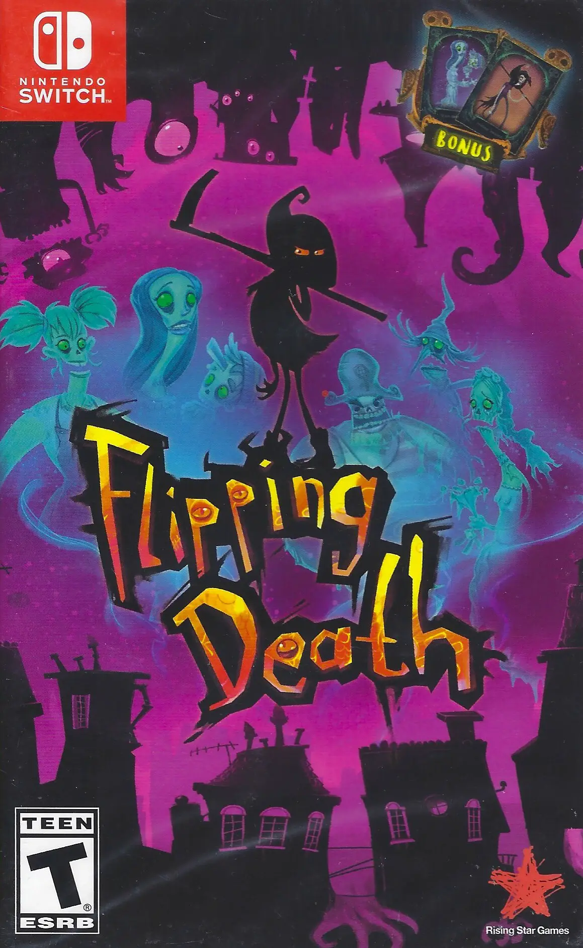 Capa de Flipping Death
