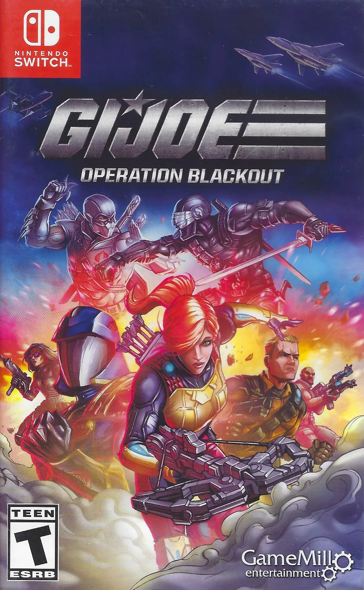 Capa de G.I. Joe Operation Blackout
