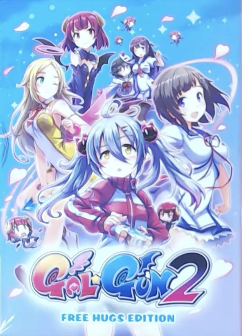 Capa de Gal*Gun 2 Free Hugs Collector's Edition