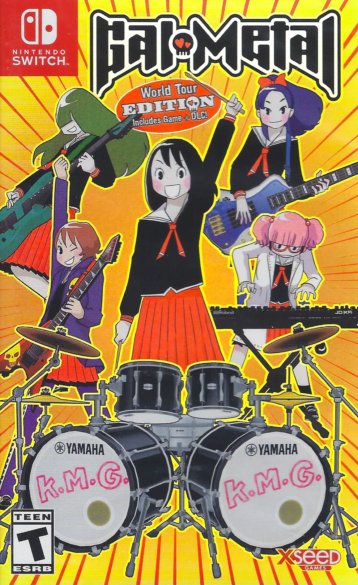 Capa de Gal Metal: World Tour Edition