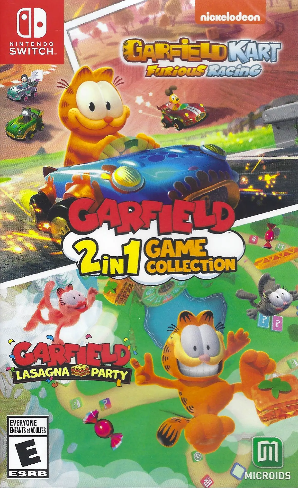 Capa de Garfield - 2 in 1 Game Collection