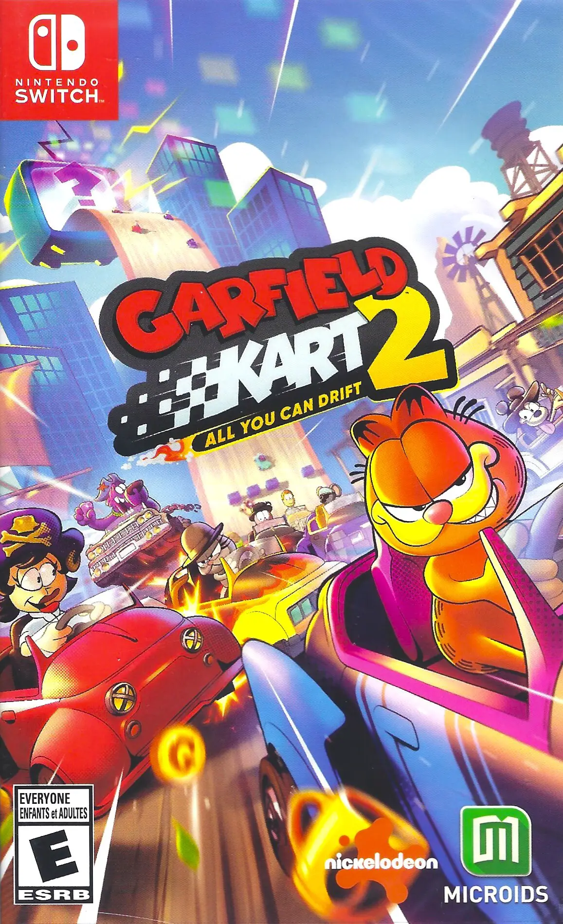 Capa de Garfield Kart 2: All You Can Drift