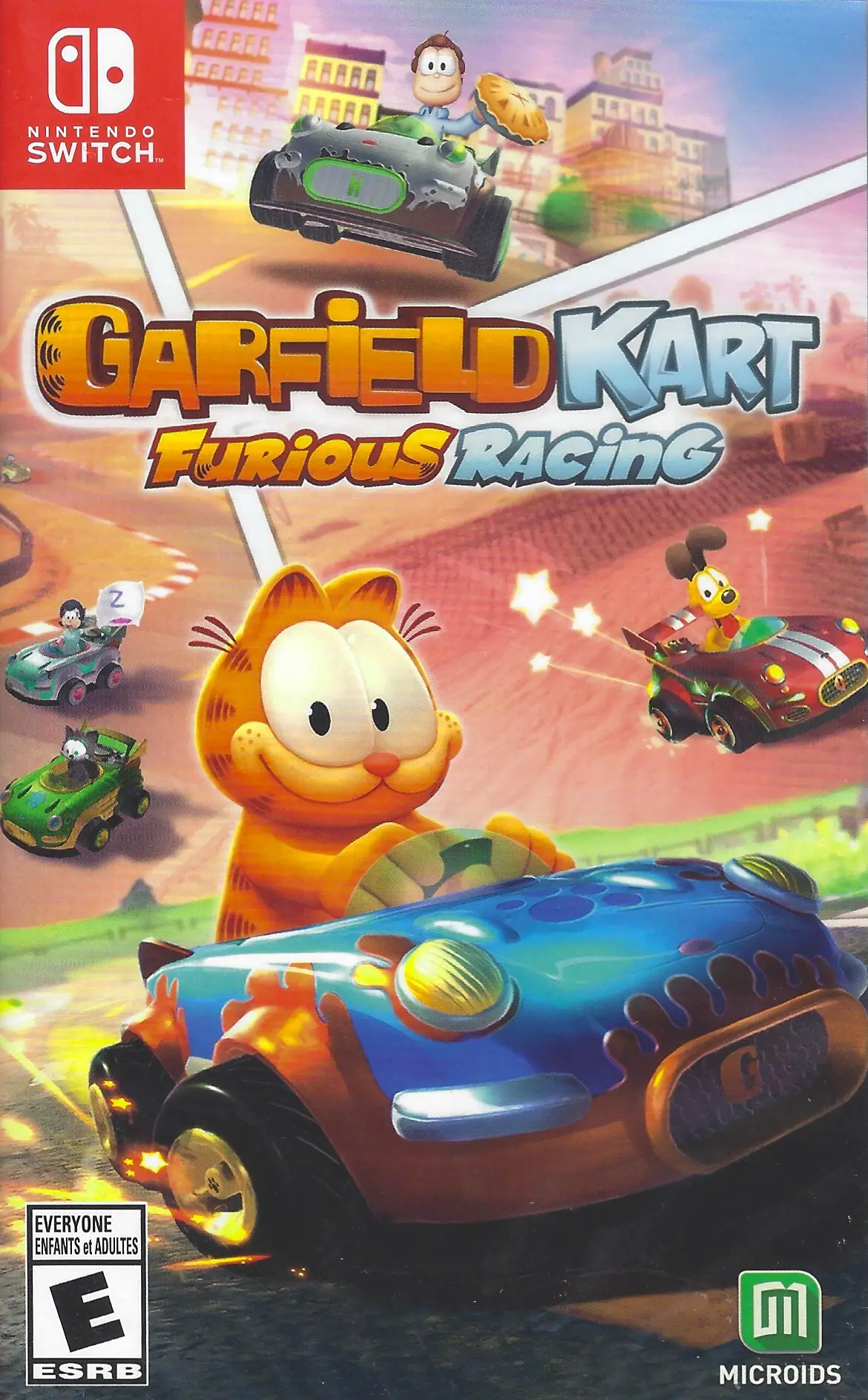 Capa de Garfield Kart: Furious Racing