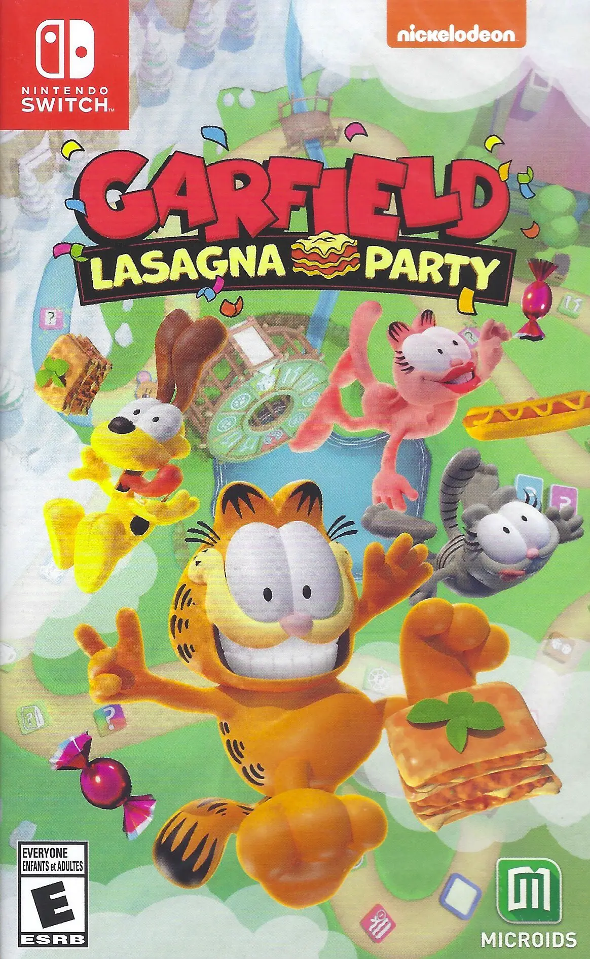 Capa de Garfield Lasagna Party