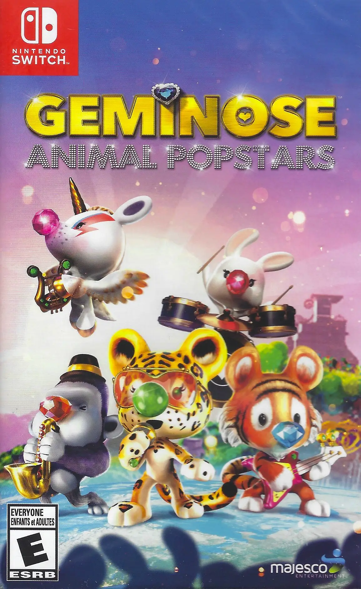 Capa de Geminose: Animal Popstars