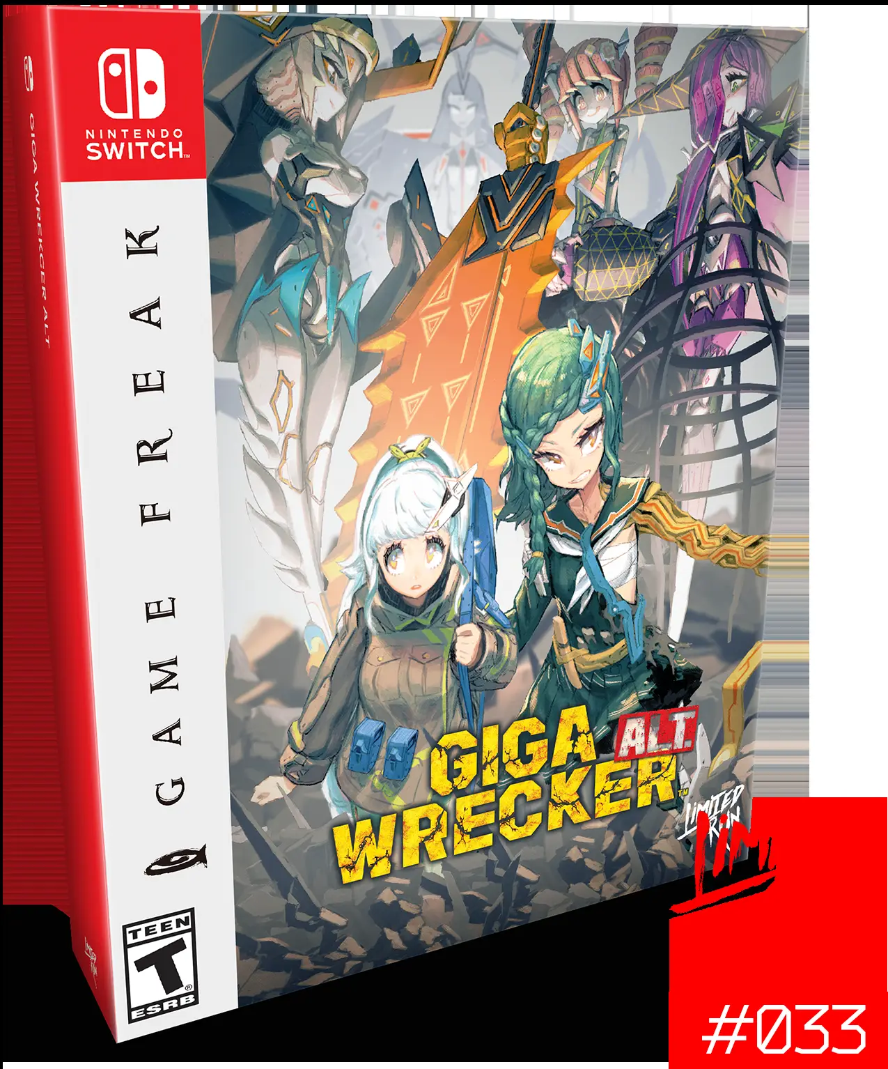 Capa de GIGA WRECKER ALT. Collector's Edition