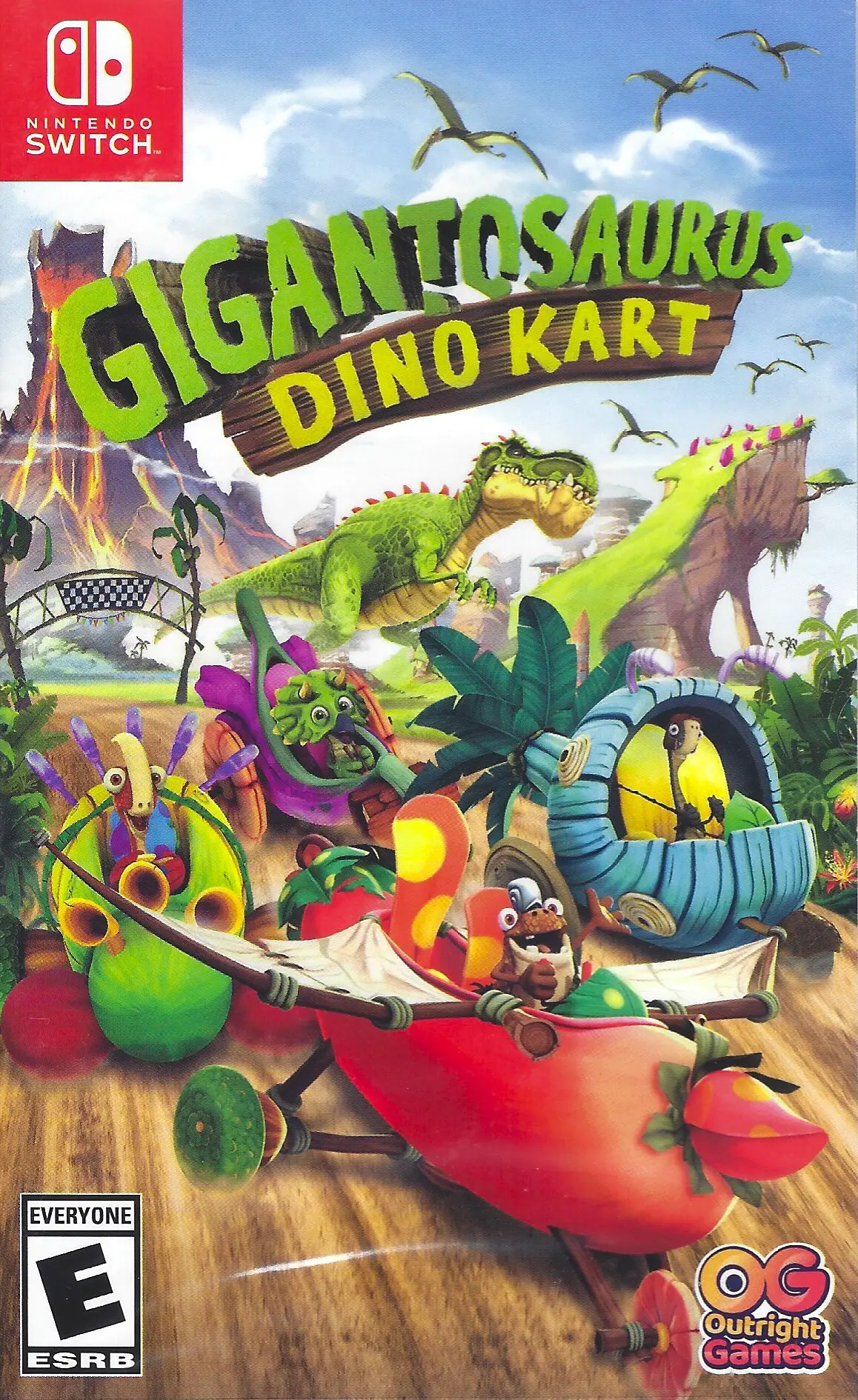 Capa de Gigantosaurus: Dino Kart