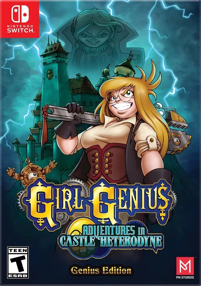 Capa de Girl Genius: Adventures In Castle Heterodyne [Genius Edition]