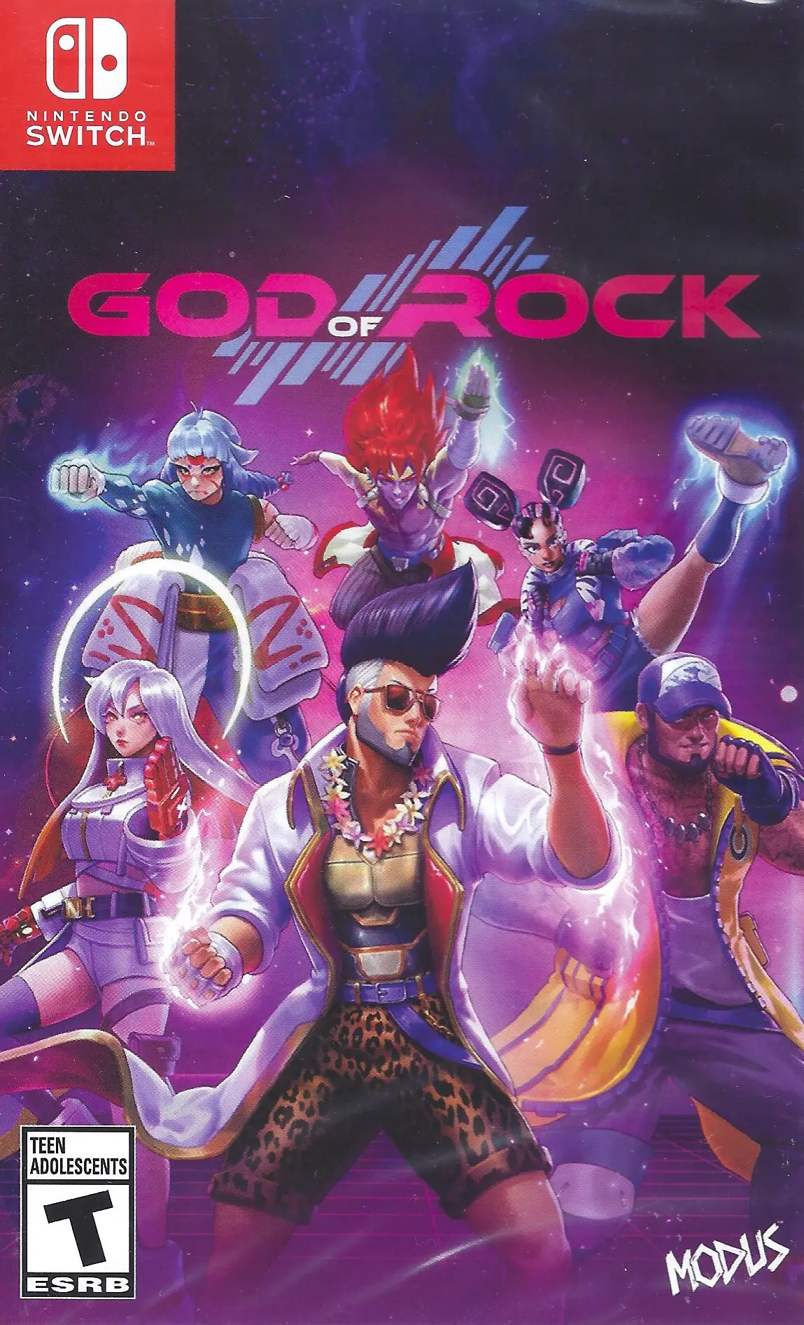 Capa de God of Rock