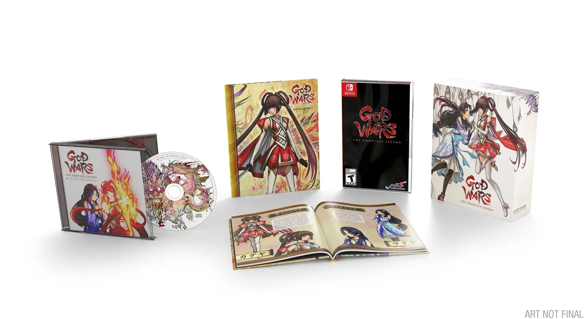 Capa de God Wars The Complete Legend - Limited Edition