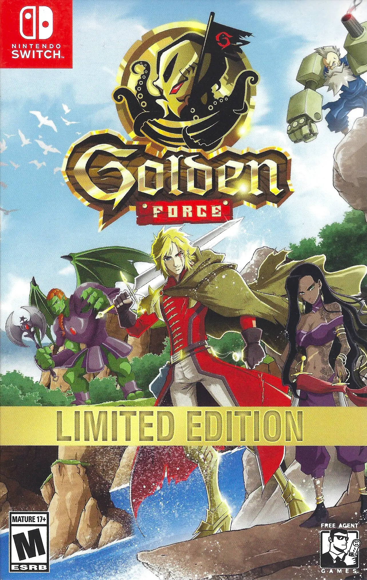 Capa de Golden Force [Limited Edition]