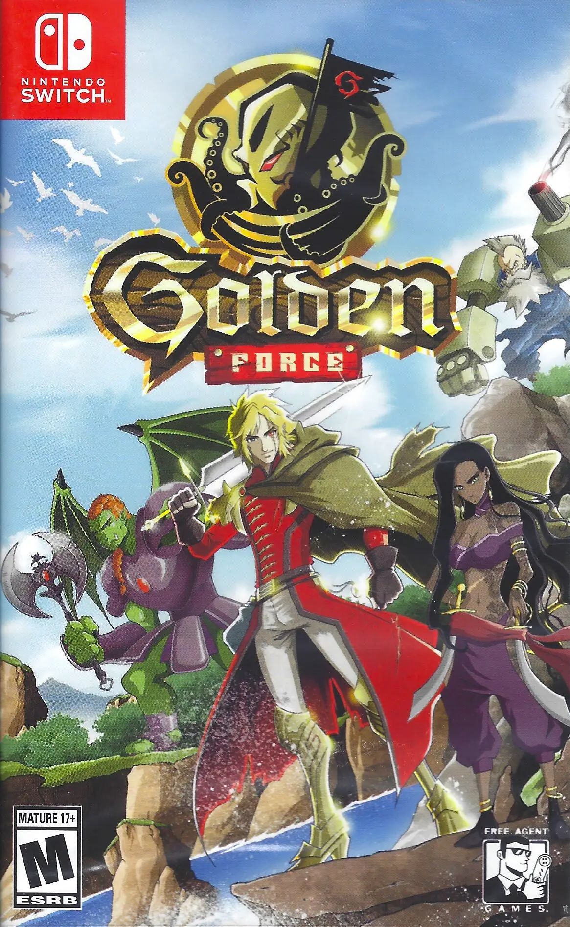 Capa de Golden Force