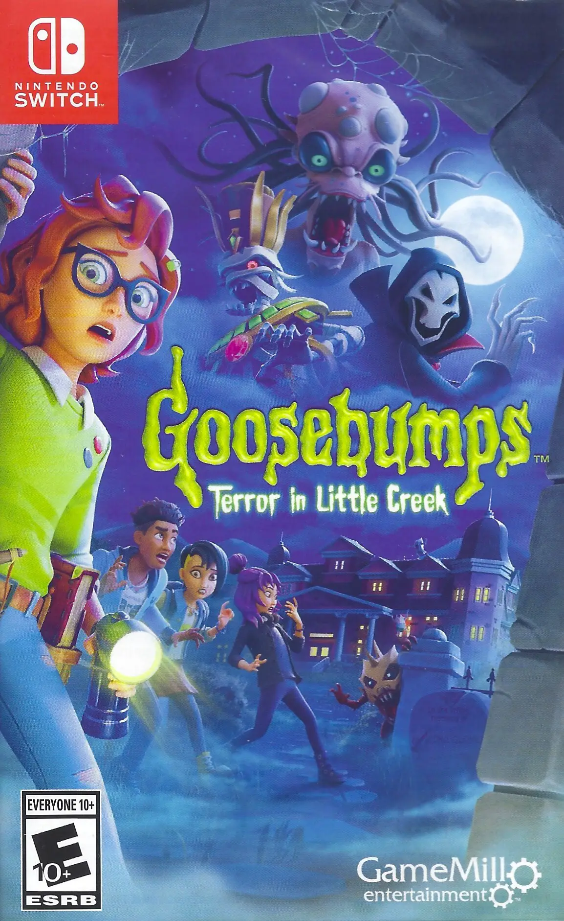 Capa de Goosebumps: Terror in Little Creek