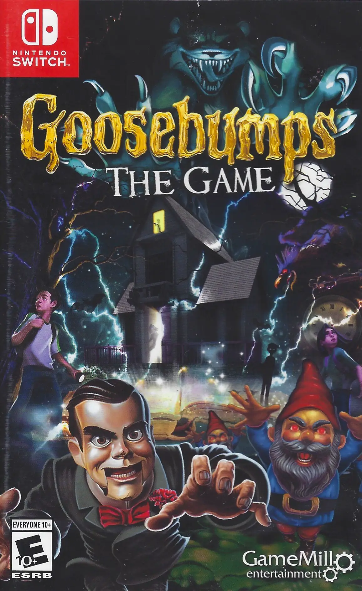 Capa de Goosebumps: The Game