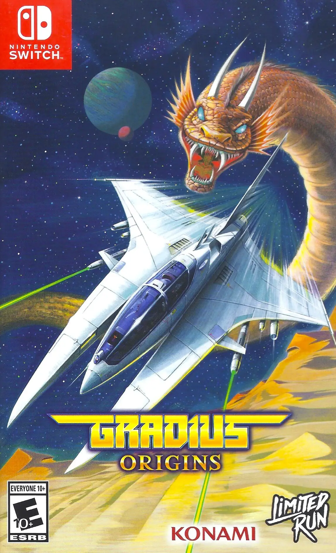 Capa de Gradius Origins [Gradius 3 Cover]