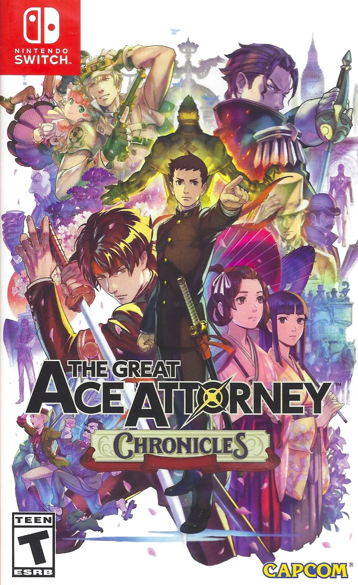 Capa de Great Ace Attorney Chronicles