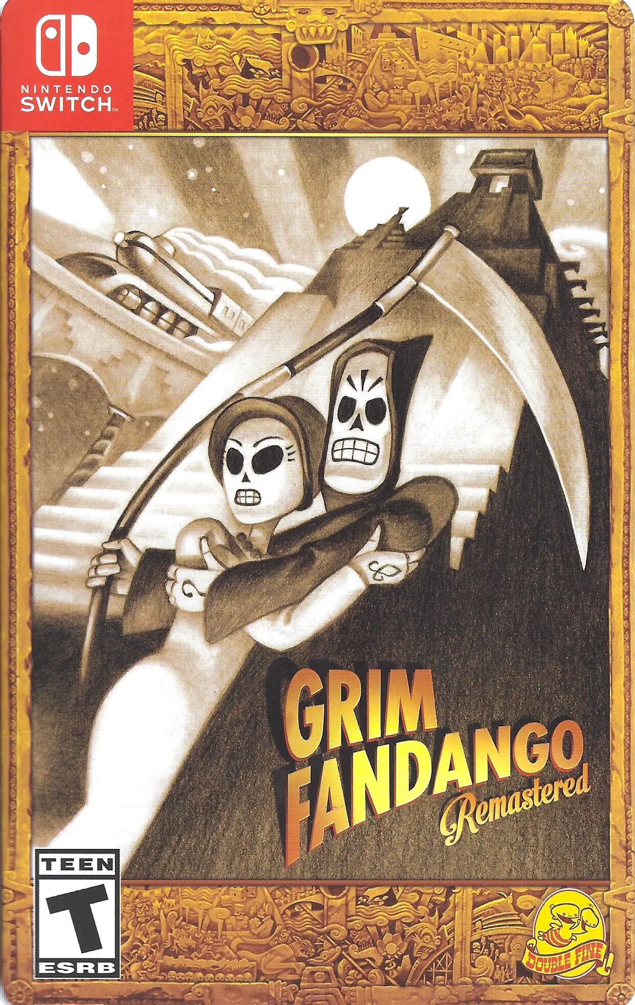 Capa de Grim Fandango Remastered